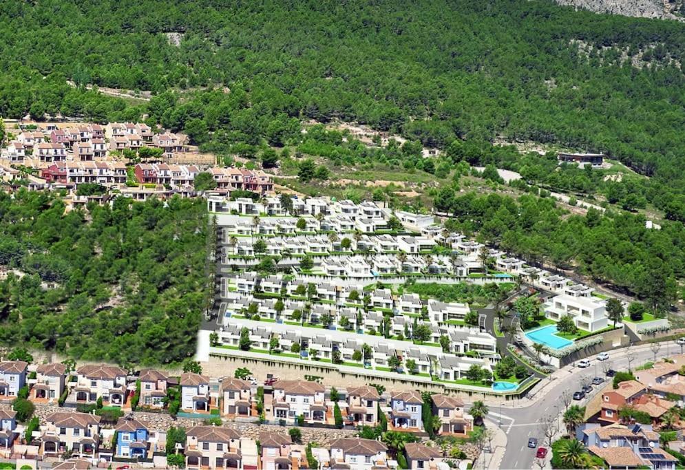 Villa Casa Con Piscina Privada Polop Esterno foto