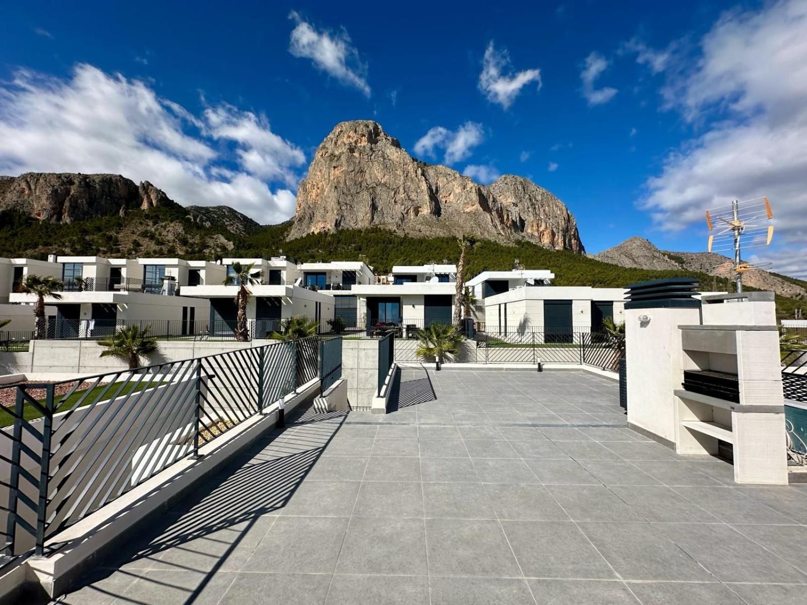 Villa Casa Con Piscina Privada Polop Esterno foto