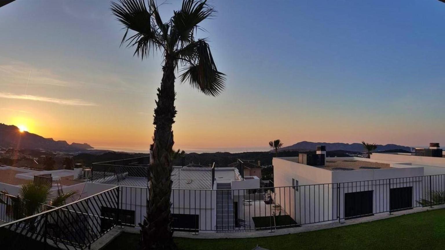 Villa Casa Con Piscina Privada Polop Esterno foto